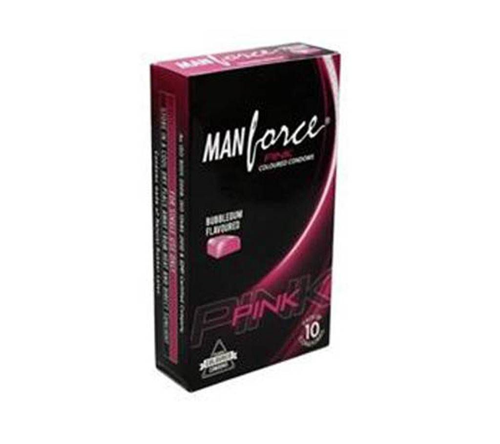 Manforce Bubblegum flavoured Condoms-10pcs