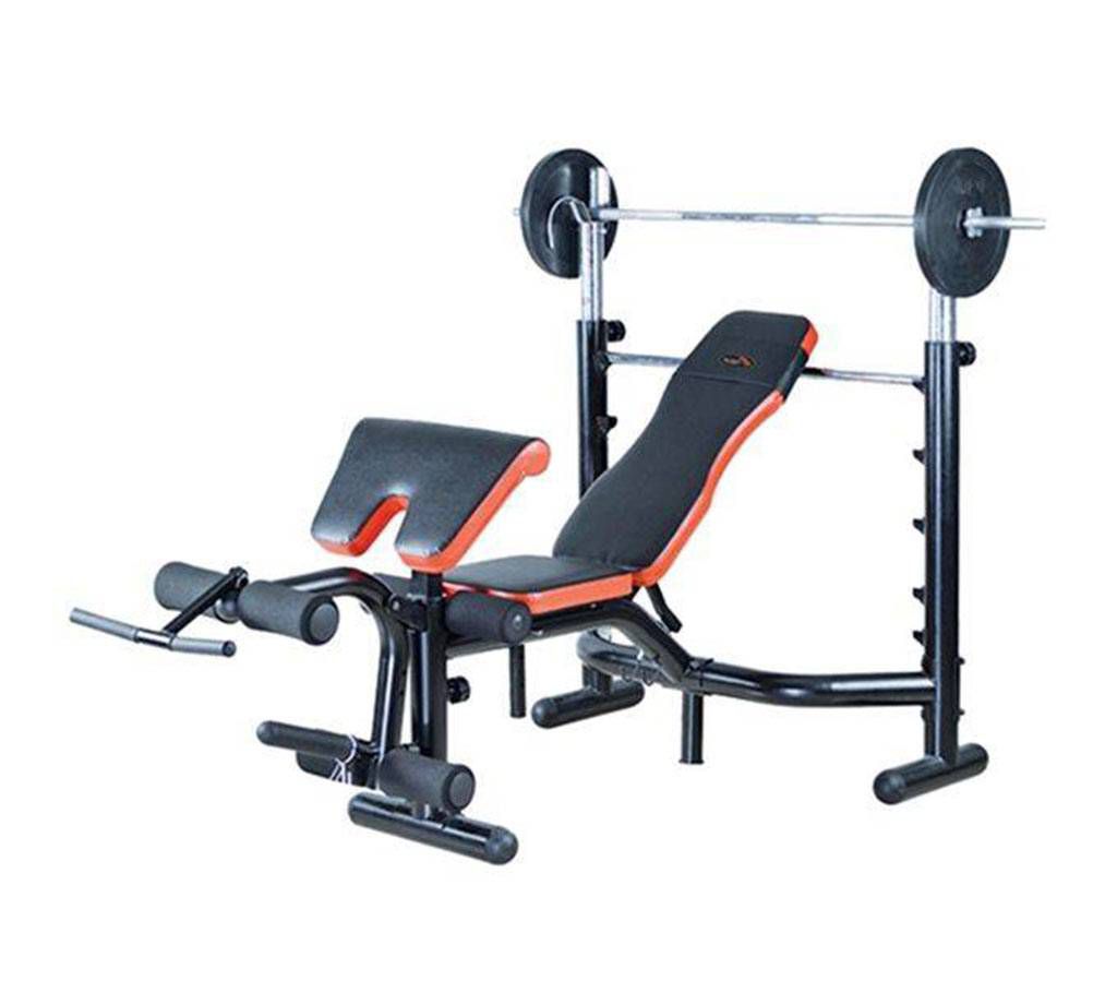 310A Weight Bench with Preacher Curl - Black
