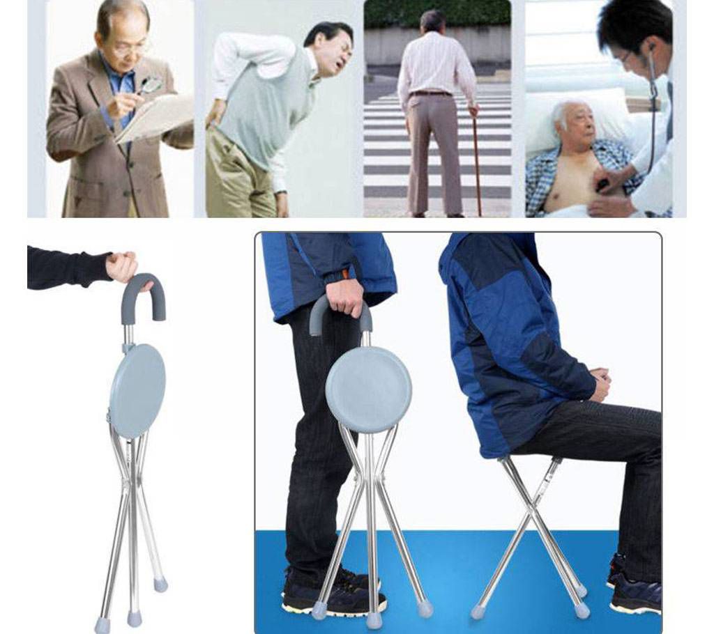 Portable Walking Stick Chair