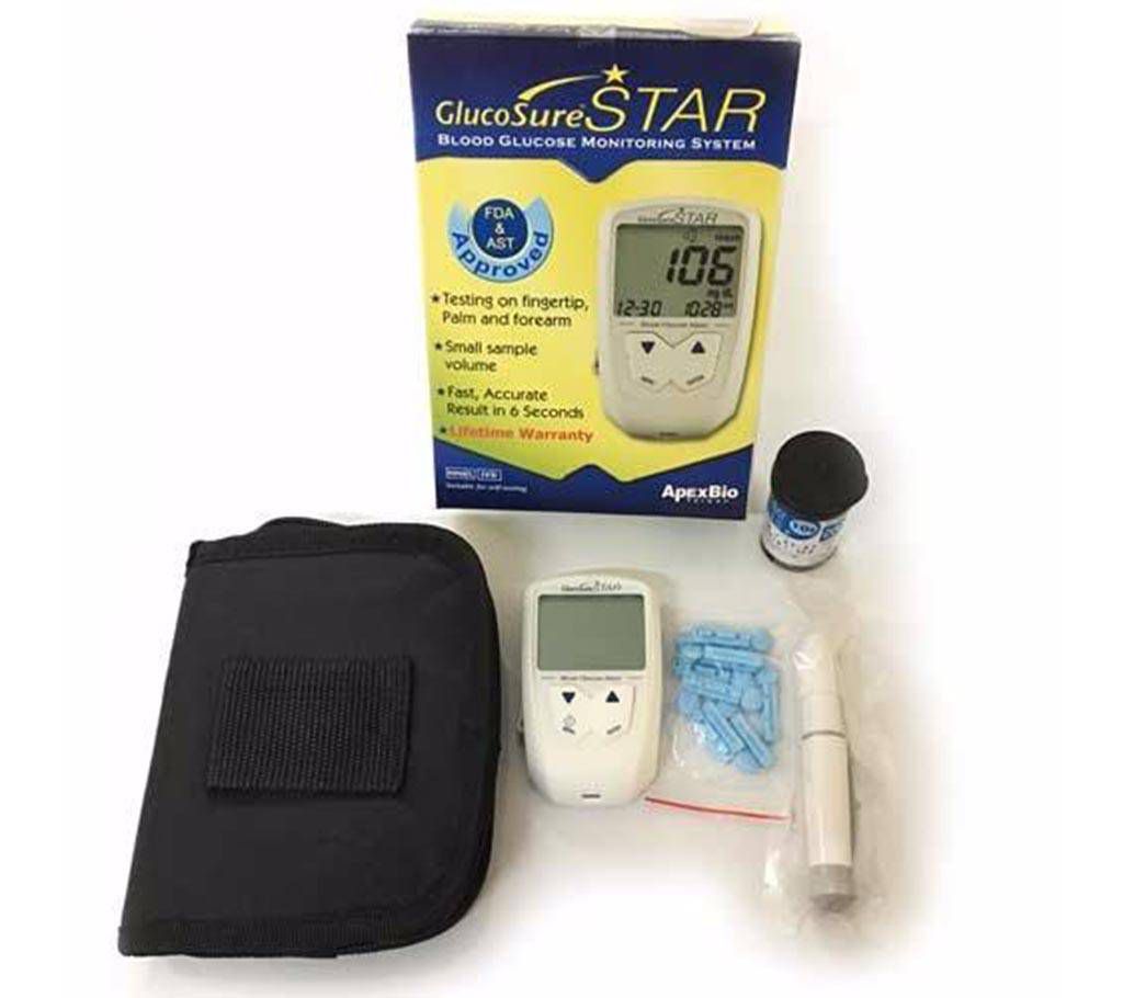 GlucoSure Star blood glucose monitor