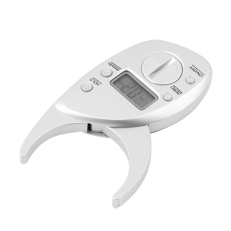 ABS Plastic OZ Body Fat Caliper Electronic Digital  Pack Skin Muscle Tester