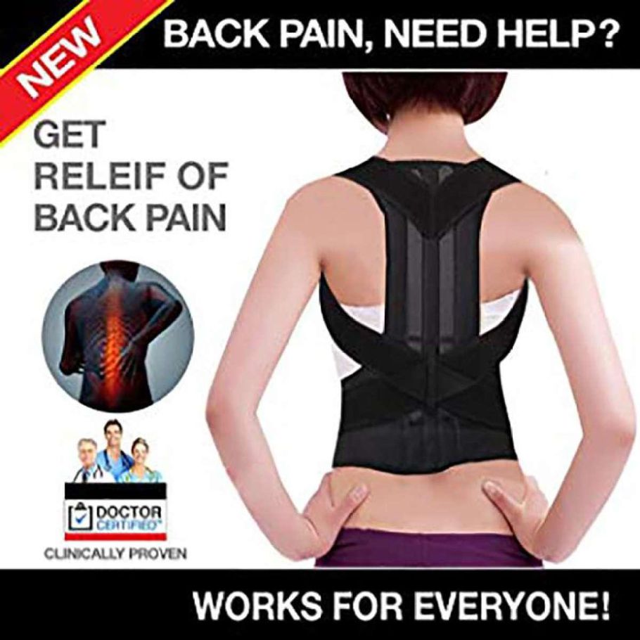Back Pain Need Help -Posture Belt