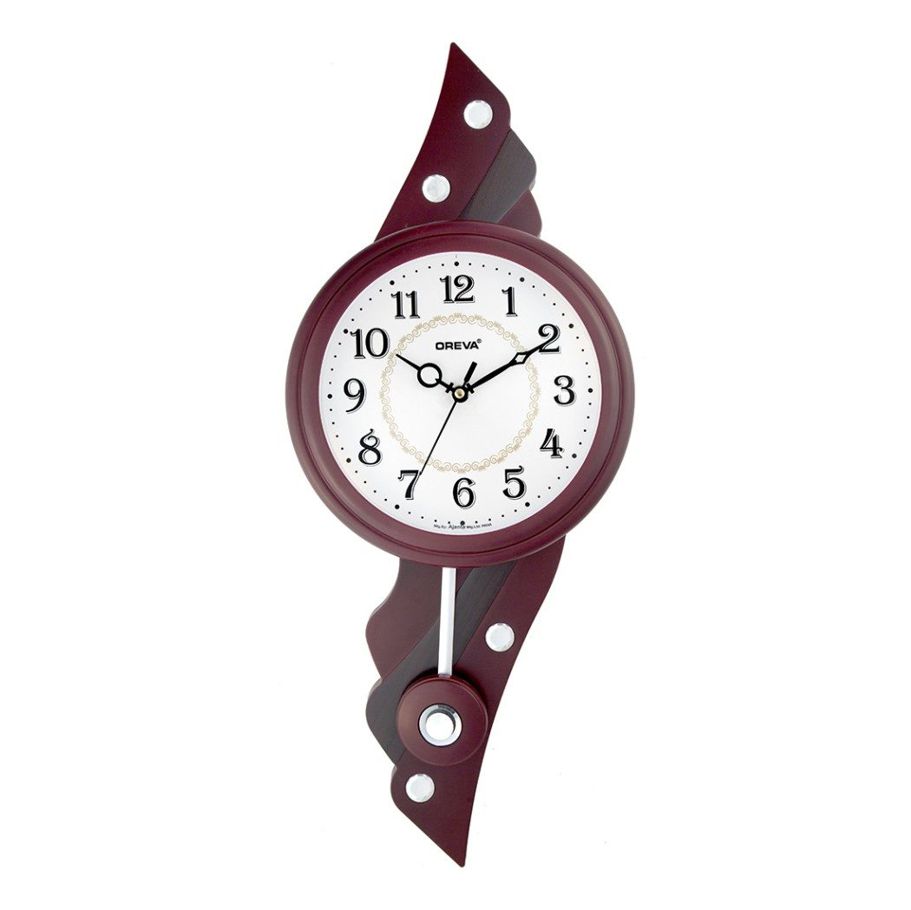 Oreva Wooden Finis Pendulum Clock AQ-2257
