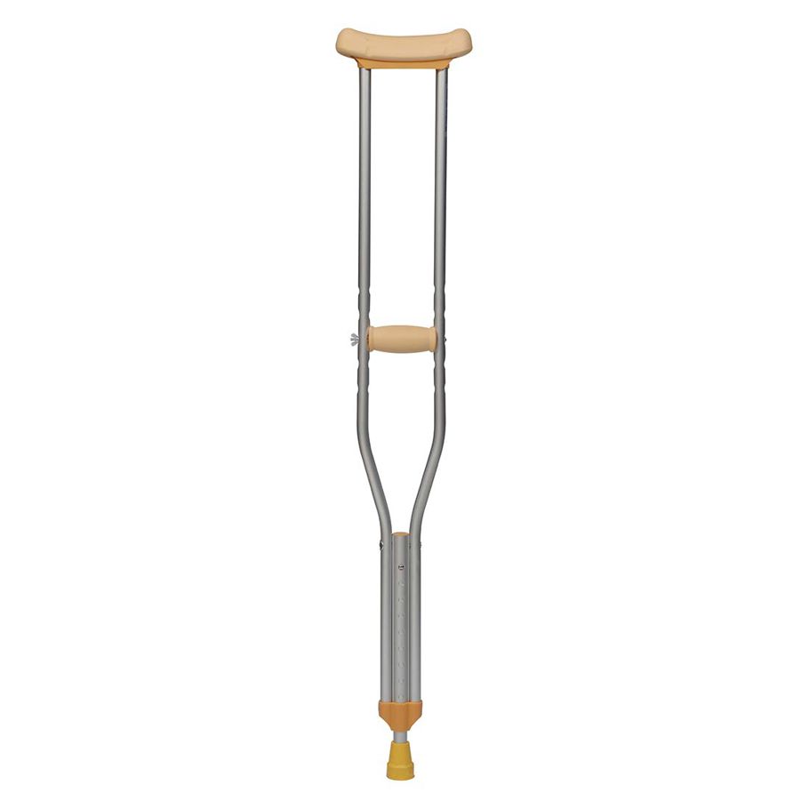 Under Arm Auxiliary Crutch and Adjustable Height