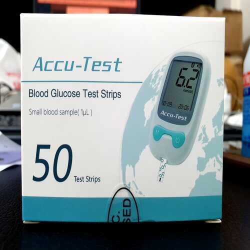 ACCU-Test Blood Glucose Monitor 50 Test Strip