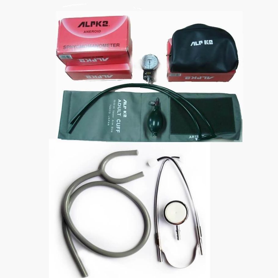 NEW Blood Pressure Machine Set with Stethoscope– Microlife Analog / Manual