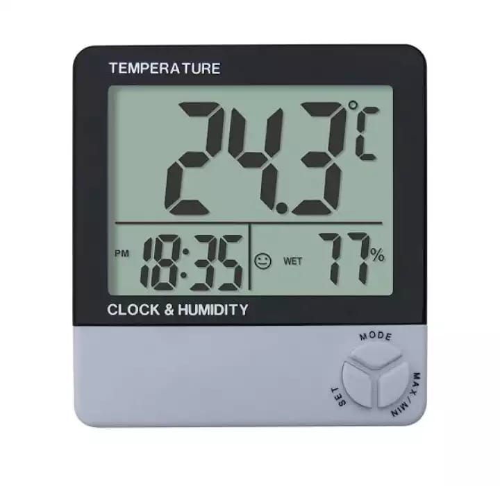 Digital LCD Thermometer Hygrometer Electronic Temperature Humidity Meter Weather Station Outdoor Tester