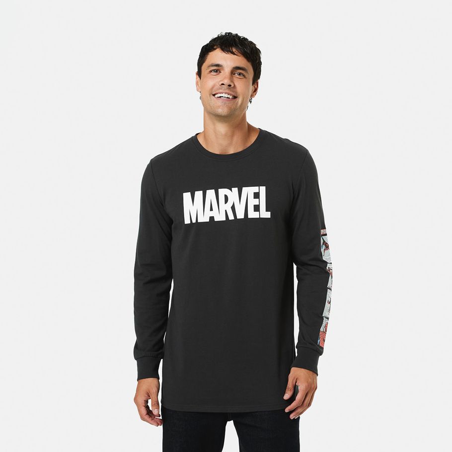 Marvel License Long Sleeve T-shirt