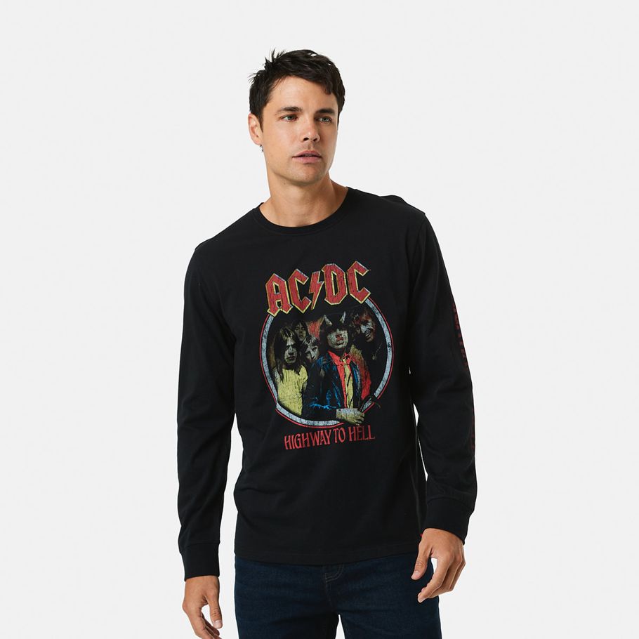 AC/DC License Long Sleeve T-shirt