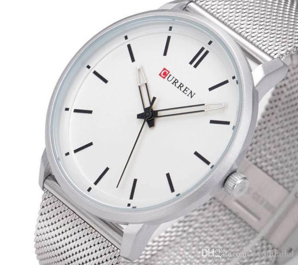 Curren Men's Stainless Steel Wrist Watch
