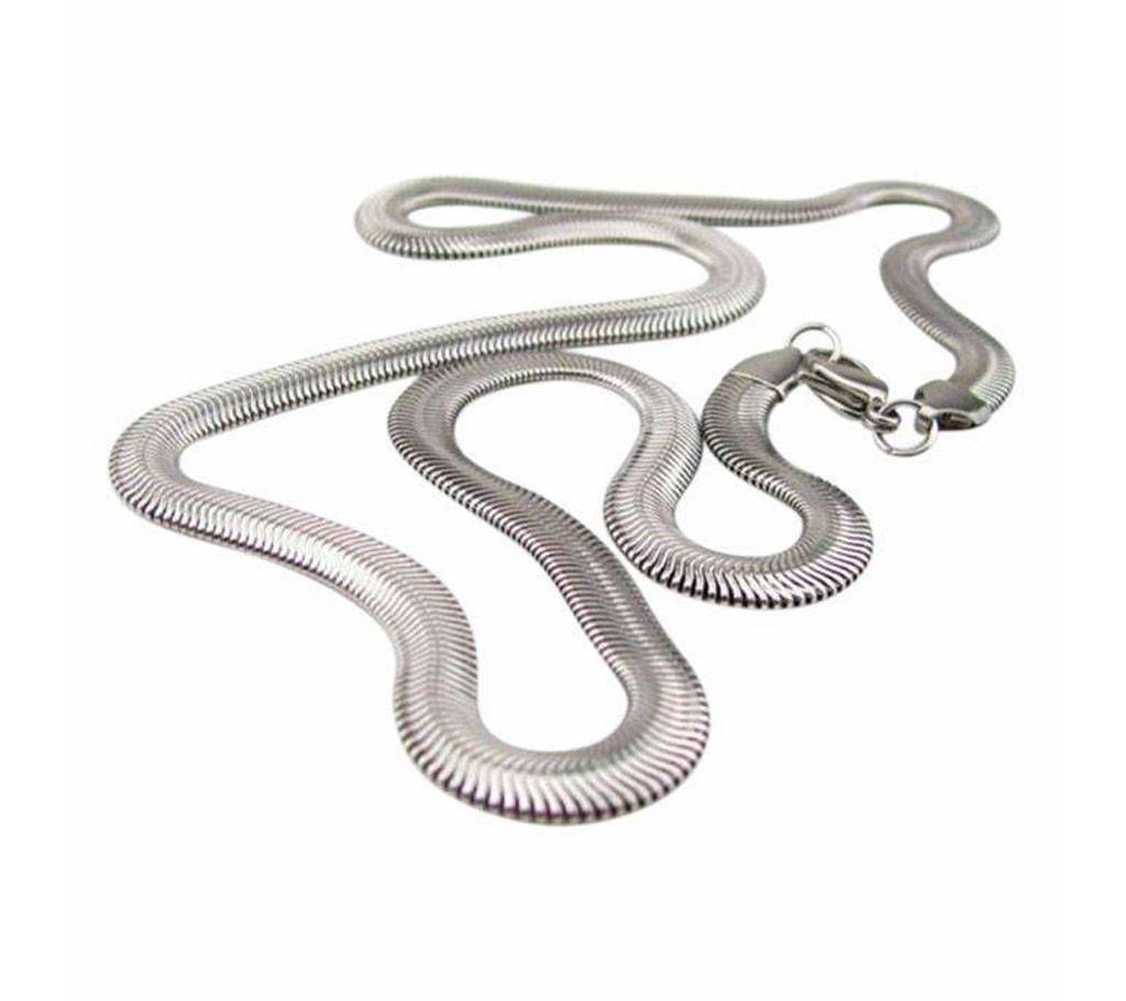 Silver Metal Chain For Men