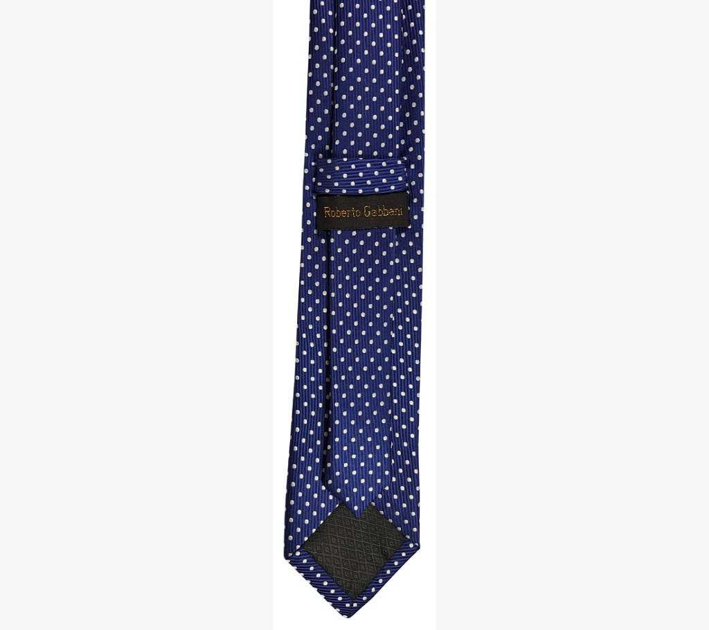 Stylish Drack Blue Silk Tie - 0241TIE