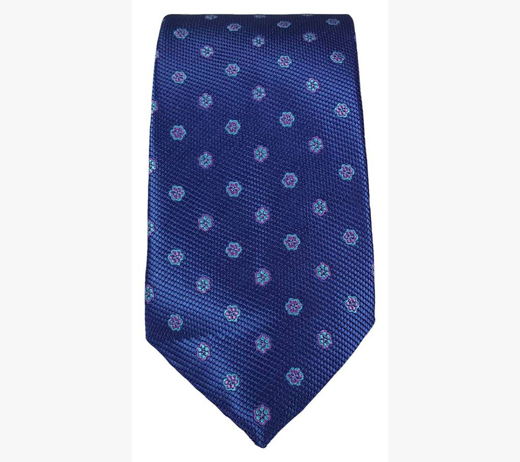 Stylish Blue Silk Tie - 0242TIE