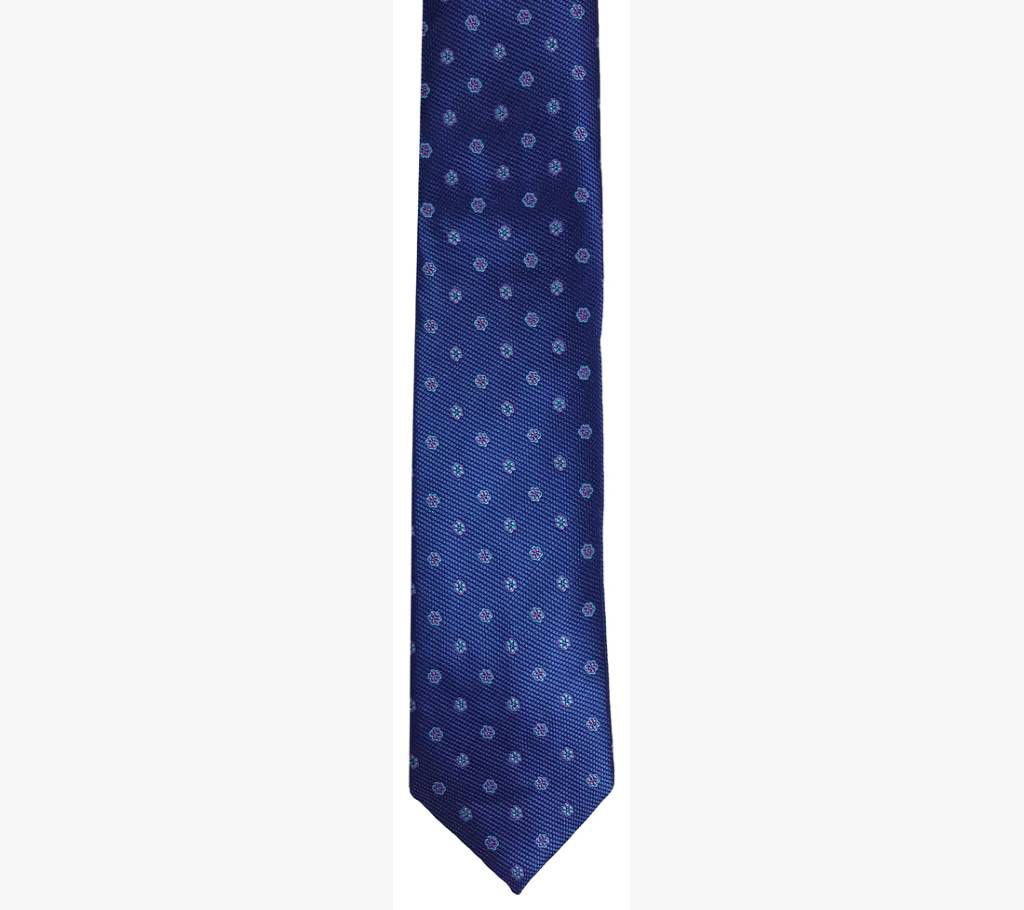 Stylish Blue Silk Tie - 0242TIE