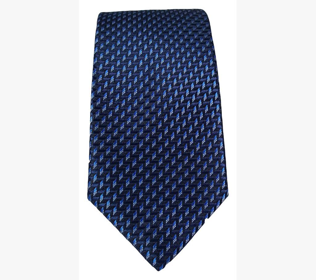 Stylish Blue Silk Tie - 0246TIE