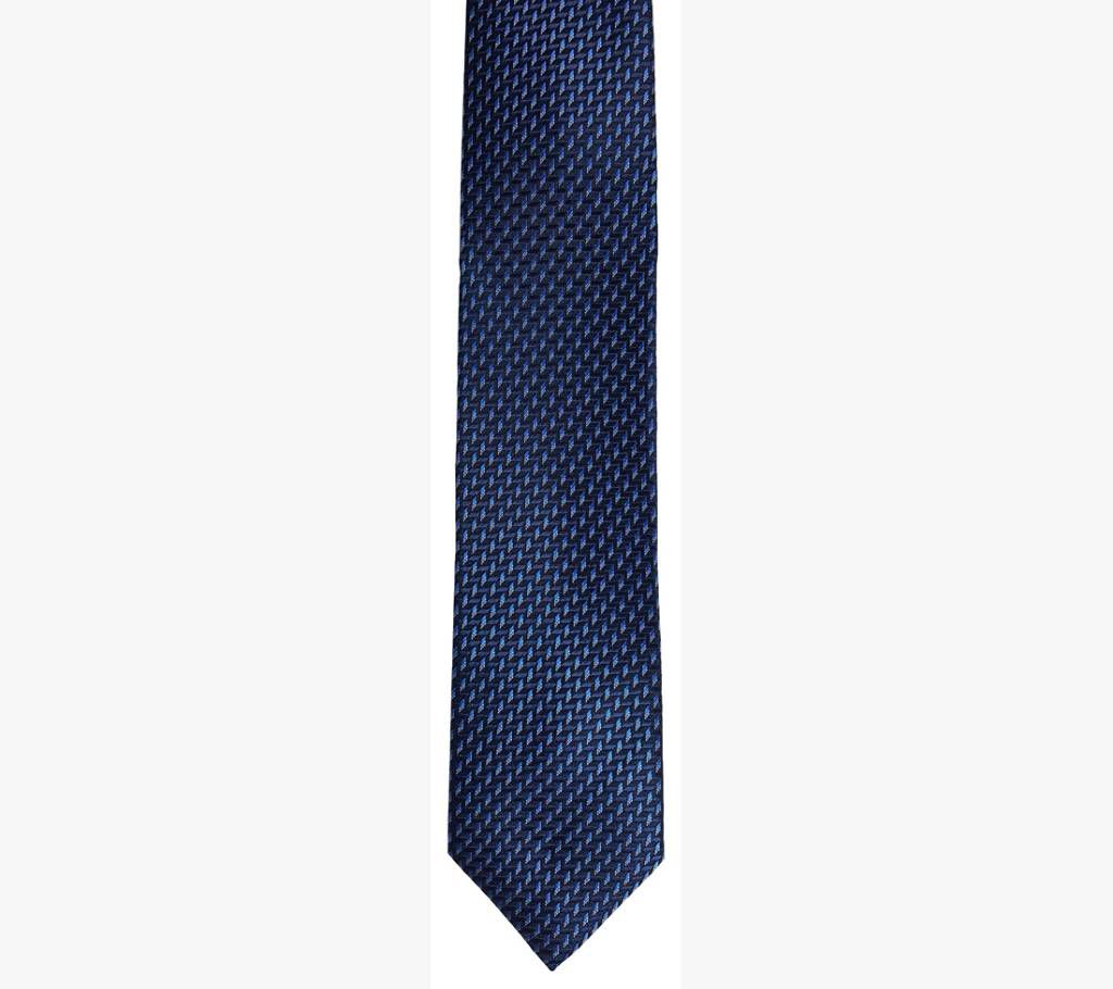 Stylish Blue Silk Tie - 0246TIE