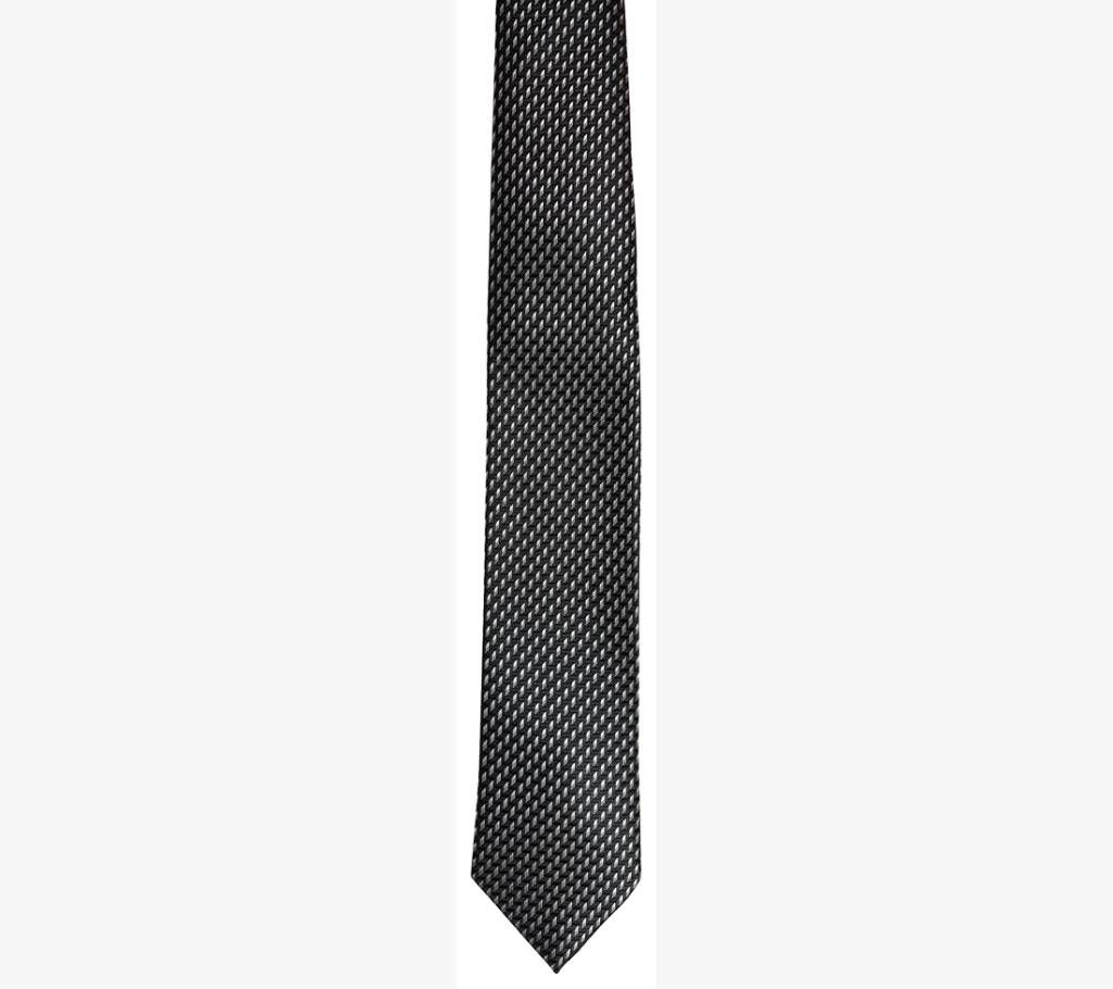 Stylish Black Silk Tie -  0247TIE