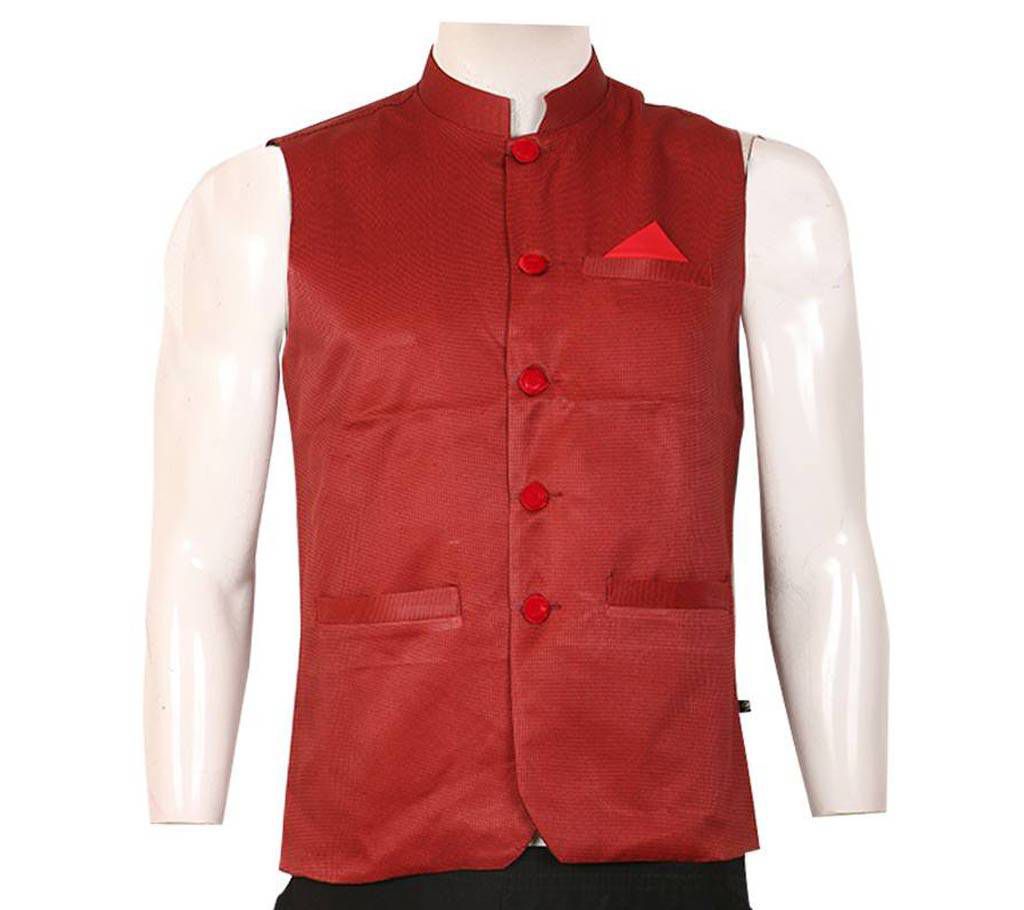RED waistcoat for Men