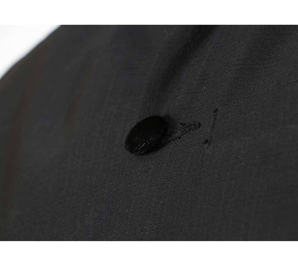 Black synthetic koti for men