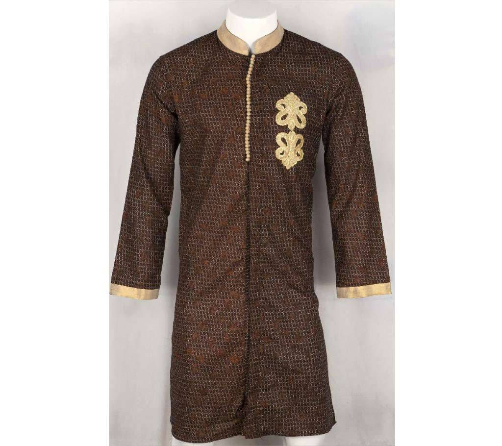 Gents Cotton sherwani style punjabi 