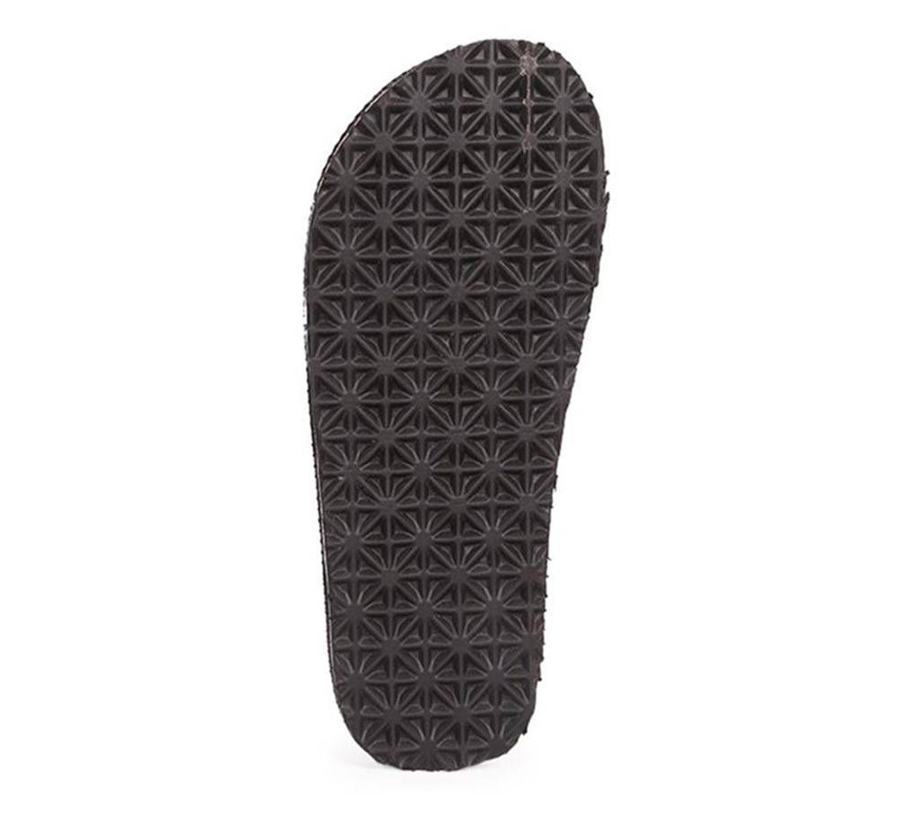 Apex Men's Black & Beige Sandal

