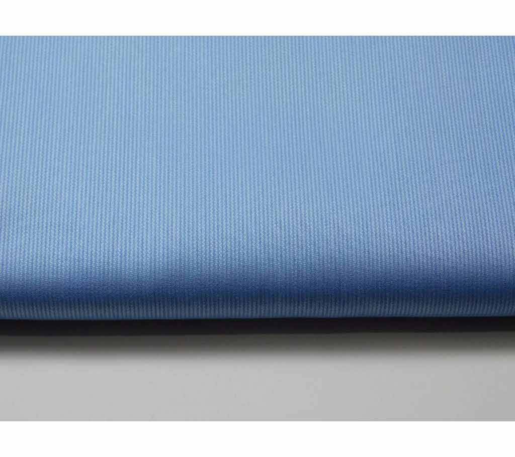 100% Cotton Sky Blue Shirt Fabrics