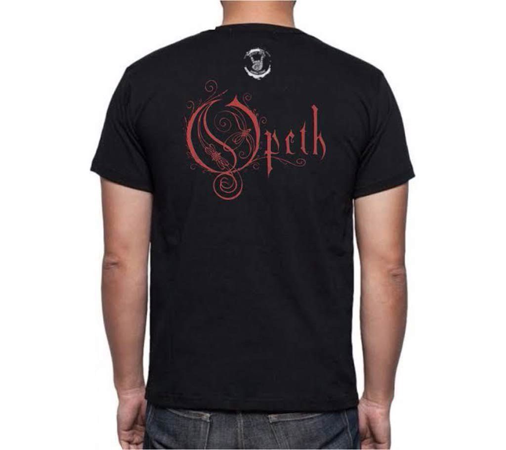 Opeth Men's Round Neck T-Shirt (Black)
