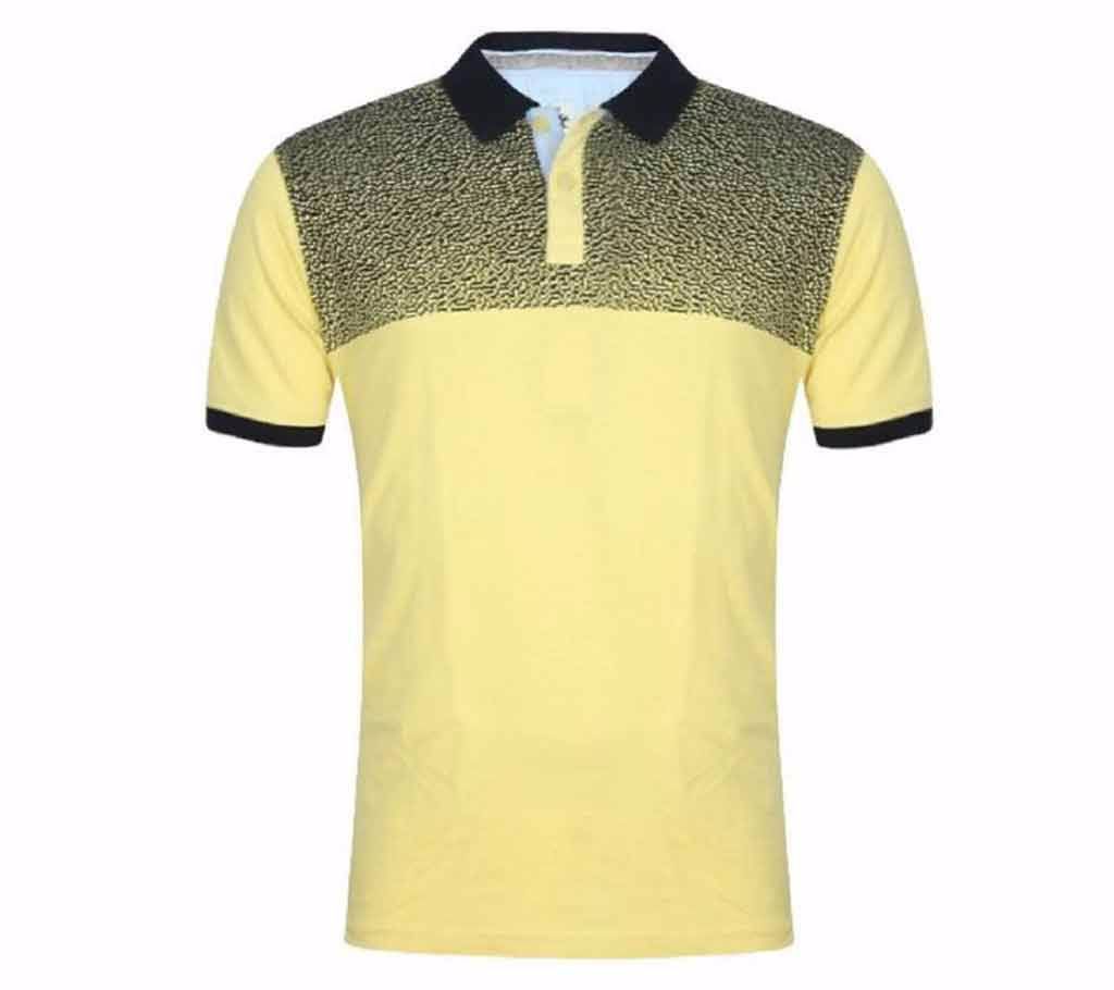 XIAZ Cotton Half Sleeve Polo Shirt For Men