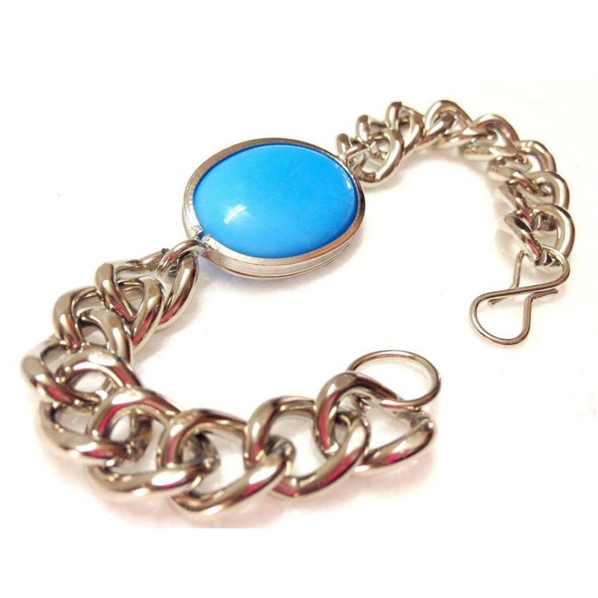 Mens Link Chain Bracelet 