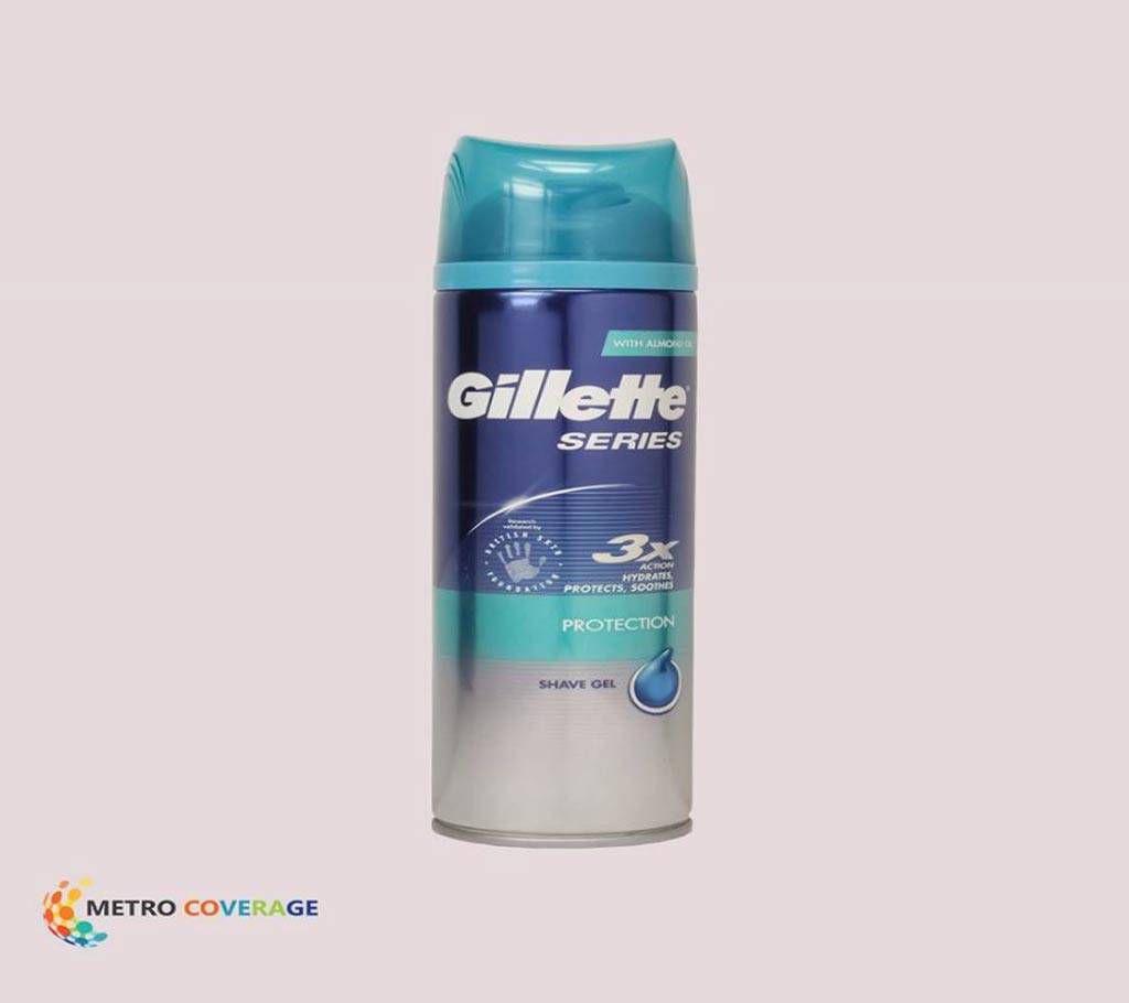 Gillette Fusion Sensitive Skin Men's Shaving Gel w