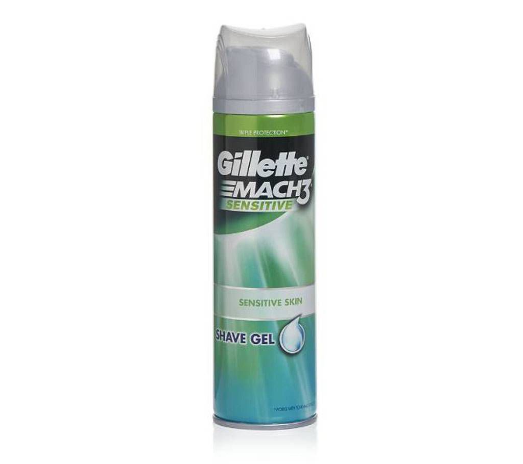 Gillette Mach 3 Sensitive Gel 200ml