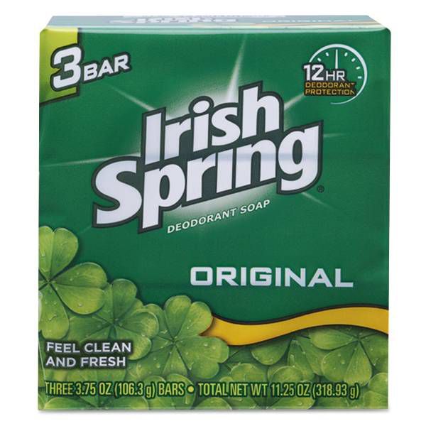 Irish Springs (Original) Deodorant Soap (3 pcs)