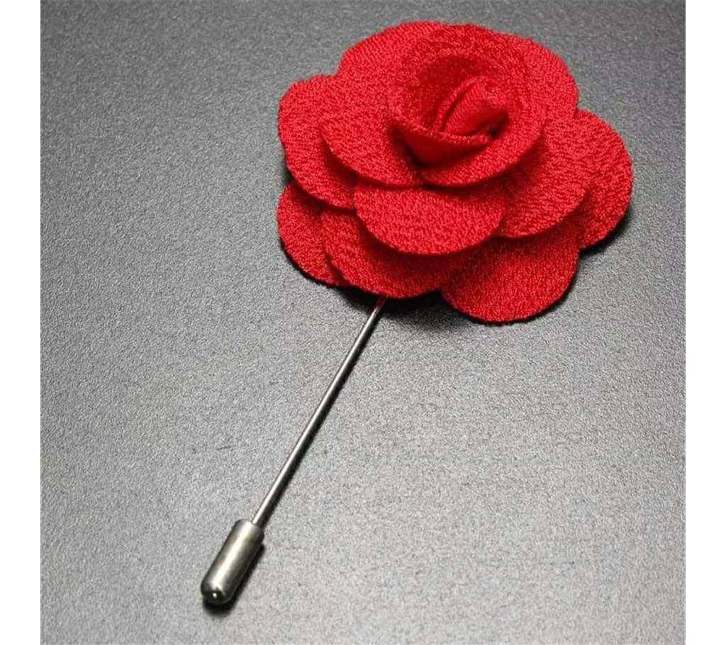 Flower pin with pocket square