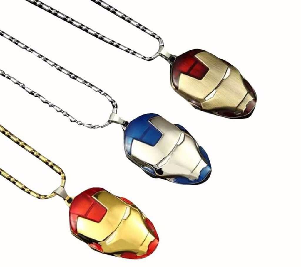 Iron Man Necklace for Men - 20% Discount
