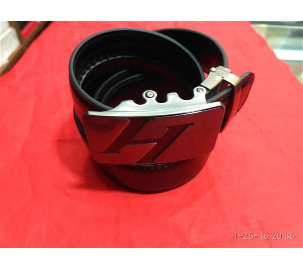 artificial leather casual gear belt for men 