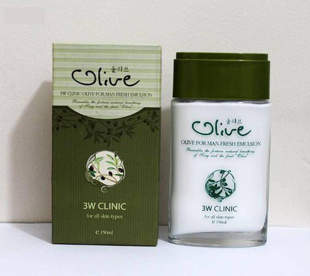 3W Clinic Olive Man Fresh Emulsion