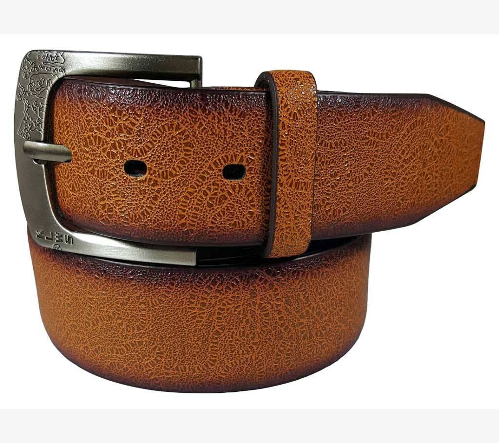 Dark Brown Genuine Lather Belt for Men