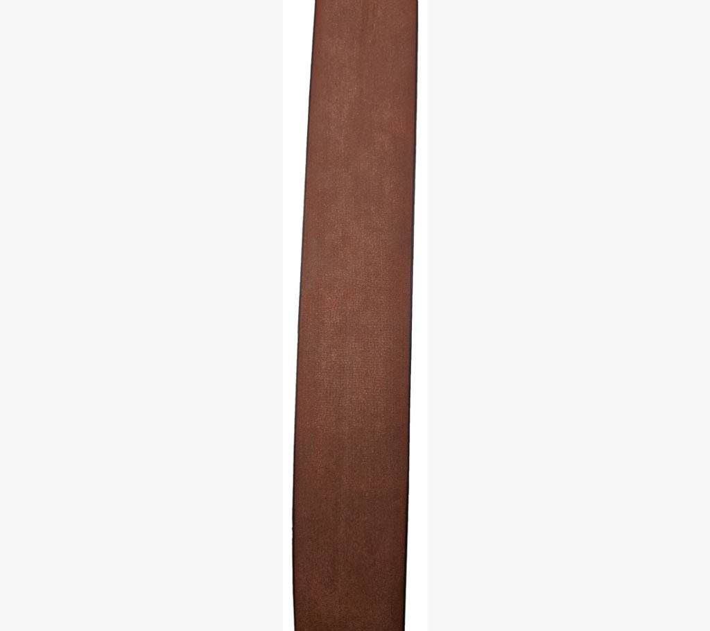 Chocolate Genuine Lather Belt for Men