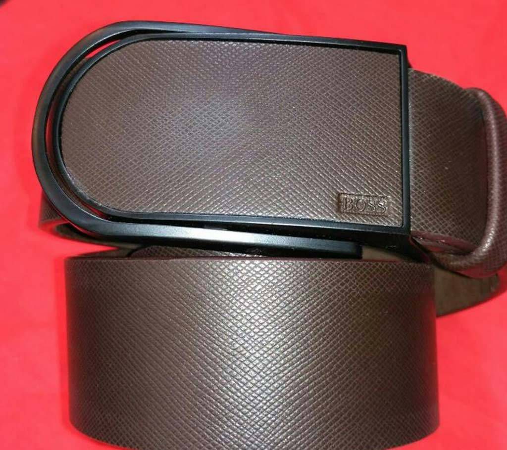 artificial leather gents formal belt 