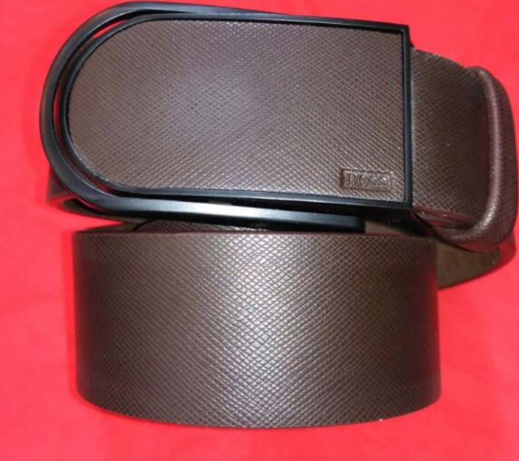artificial leather gents formal belt 