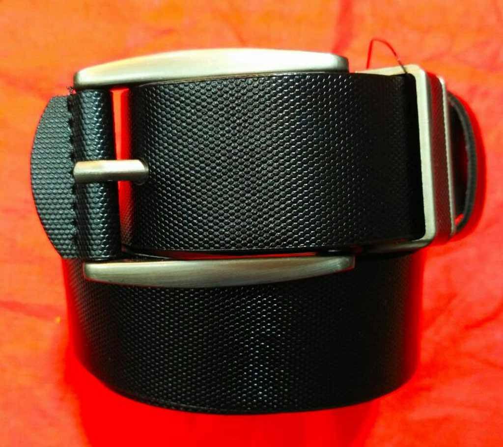 artificial leather formal leather belt for men 