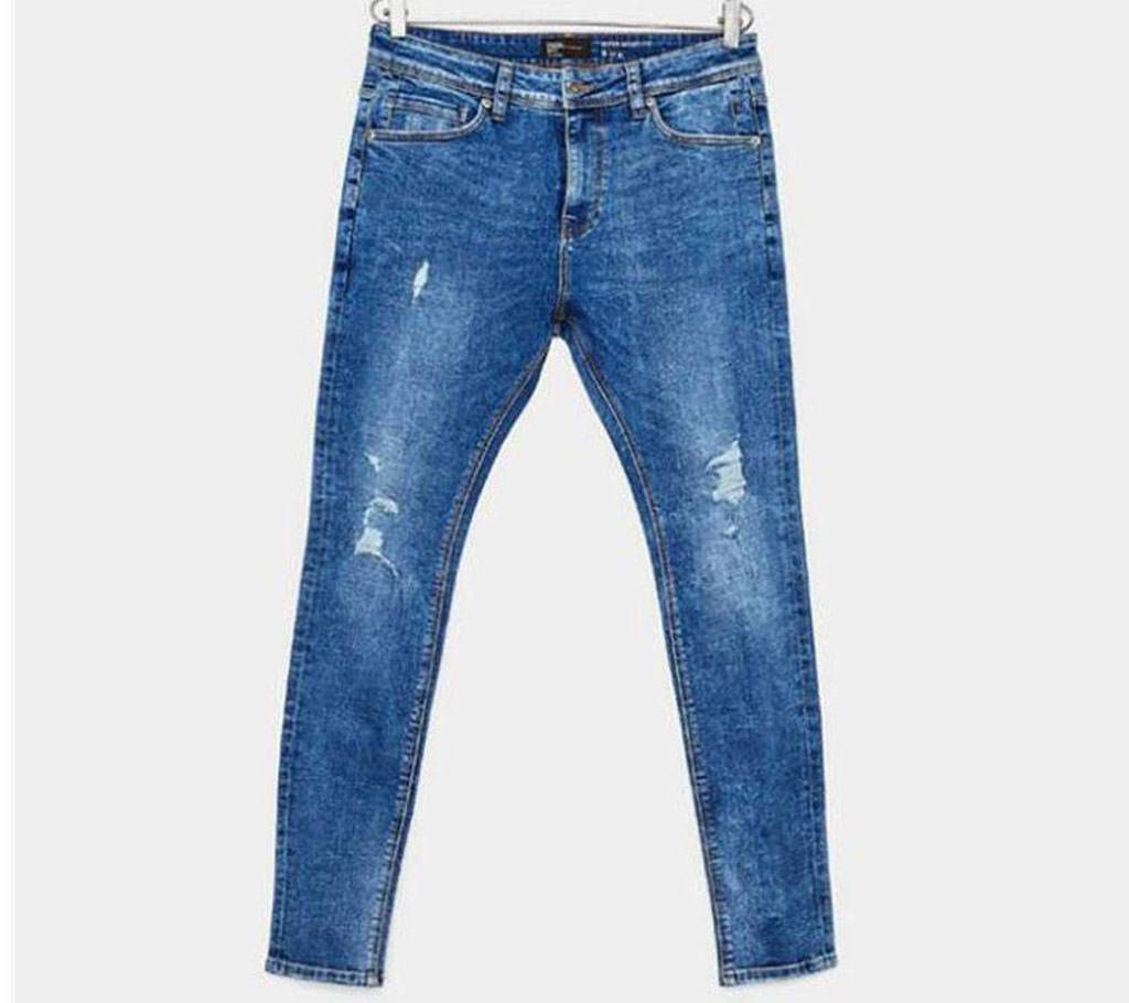 stylish scratch jeans for men 