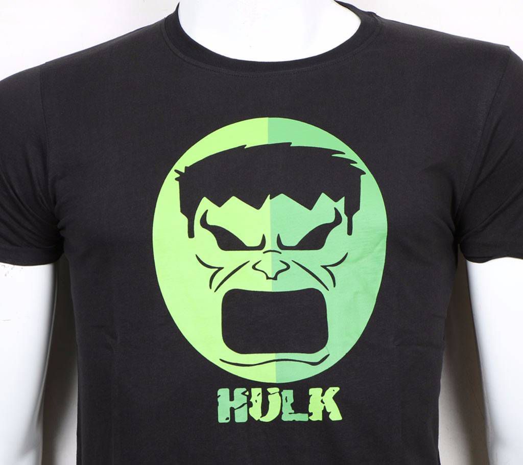 HULK Printed Half Sleeve Cotton T-Shirt