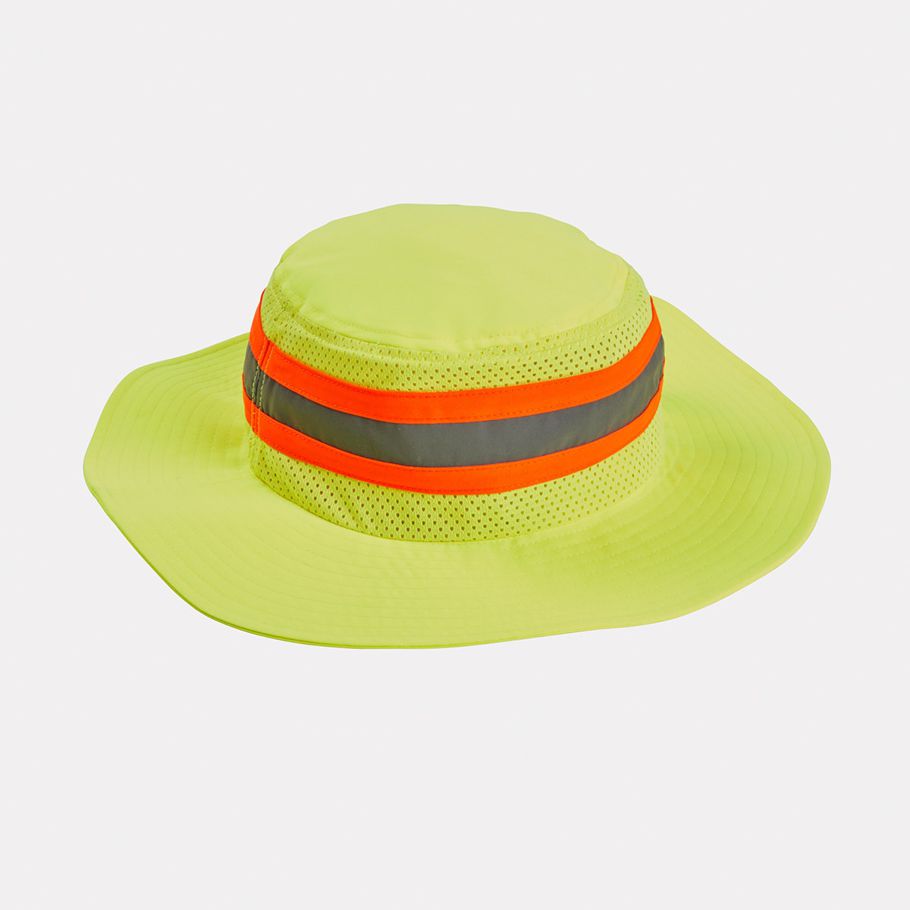 High Visibility Wide Brim Fabric Hat