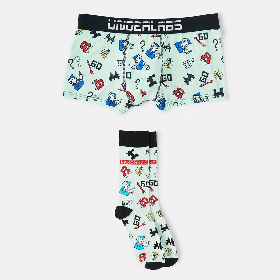 Monopoly License Trunk and Sock Set