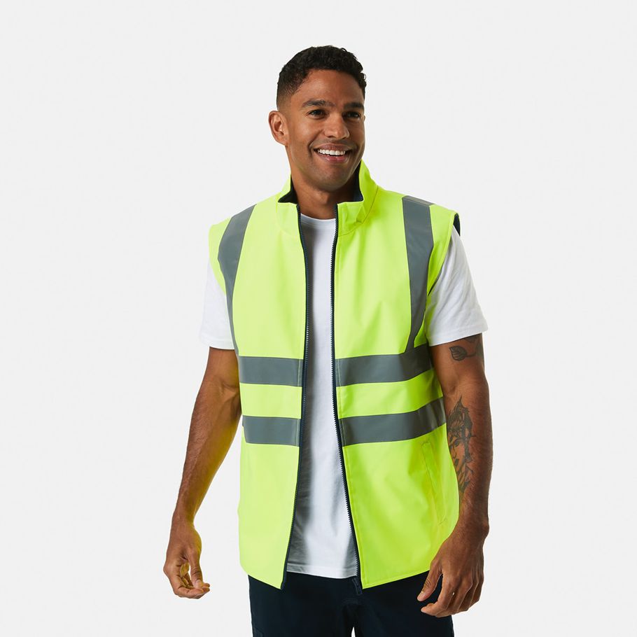Workwear Hi-Visibility Heavy Duty Vest
