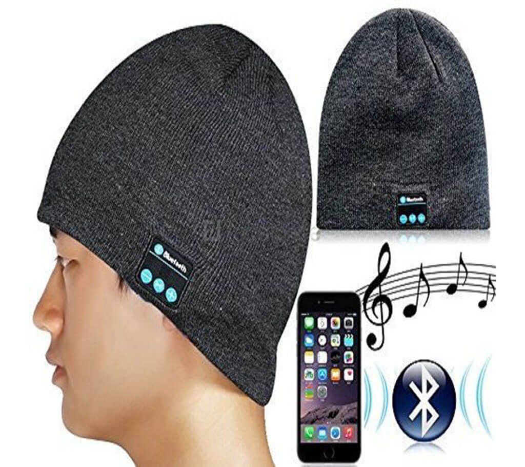 Bluetooth music winter cap with headset 