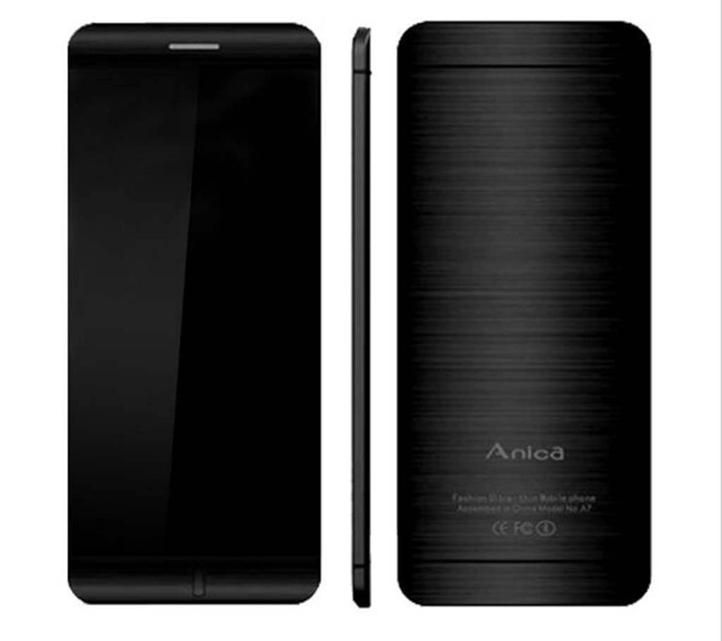 Anica A7 Mini Card Mobile Phone
(Dual SIM)