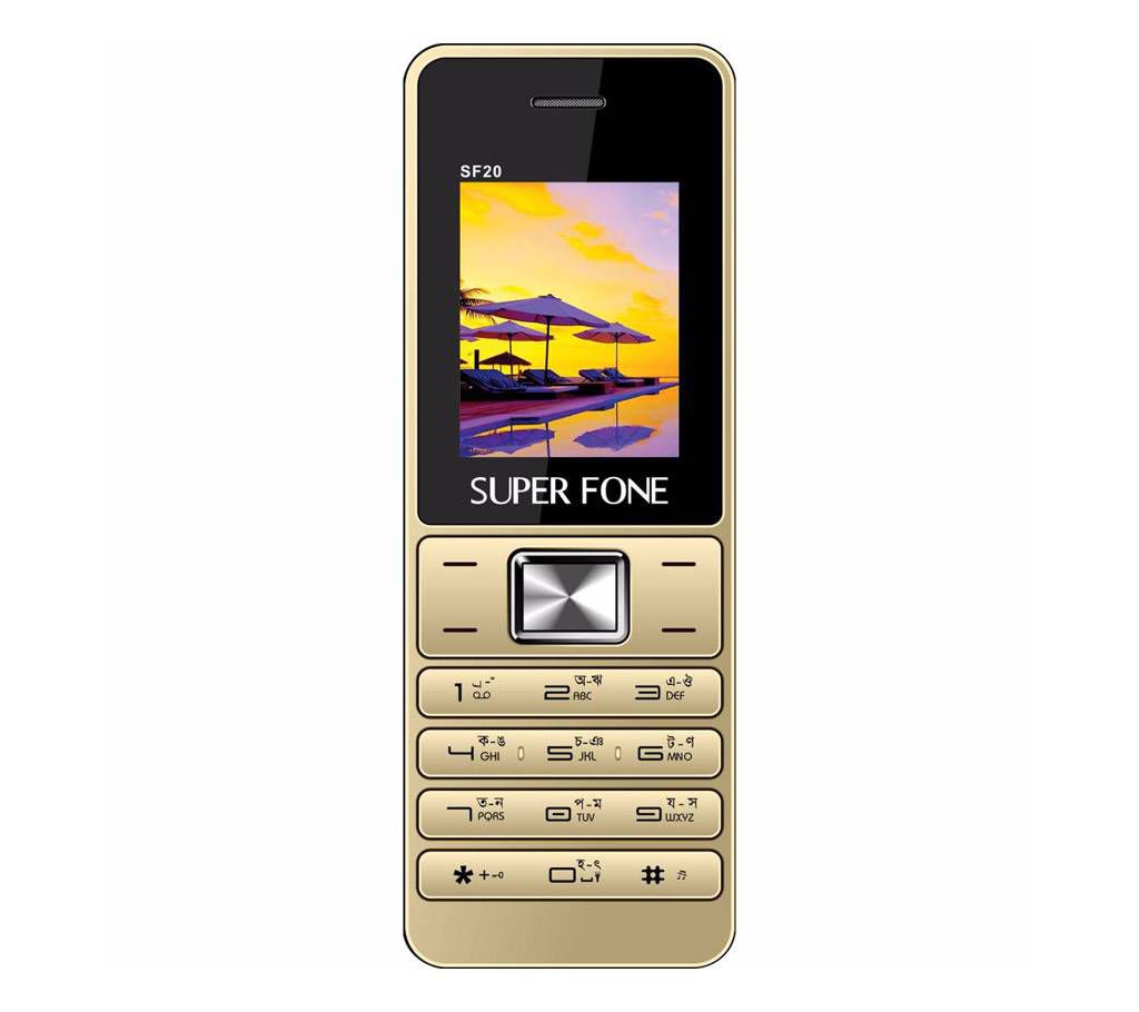 SUPER FONE SF20 GOLDEN (Stylish Phone)