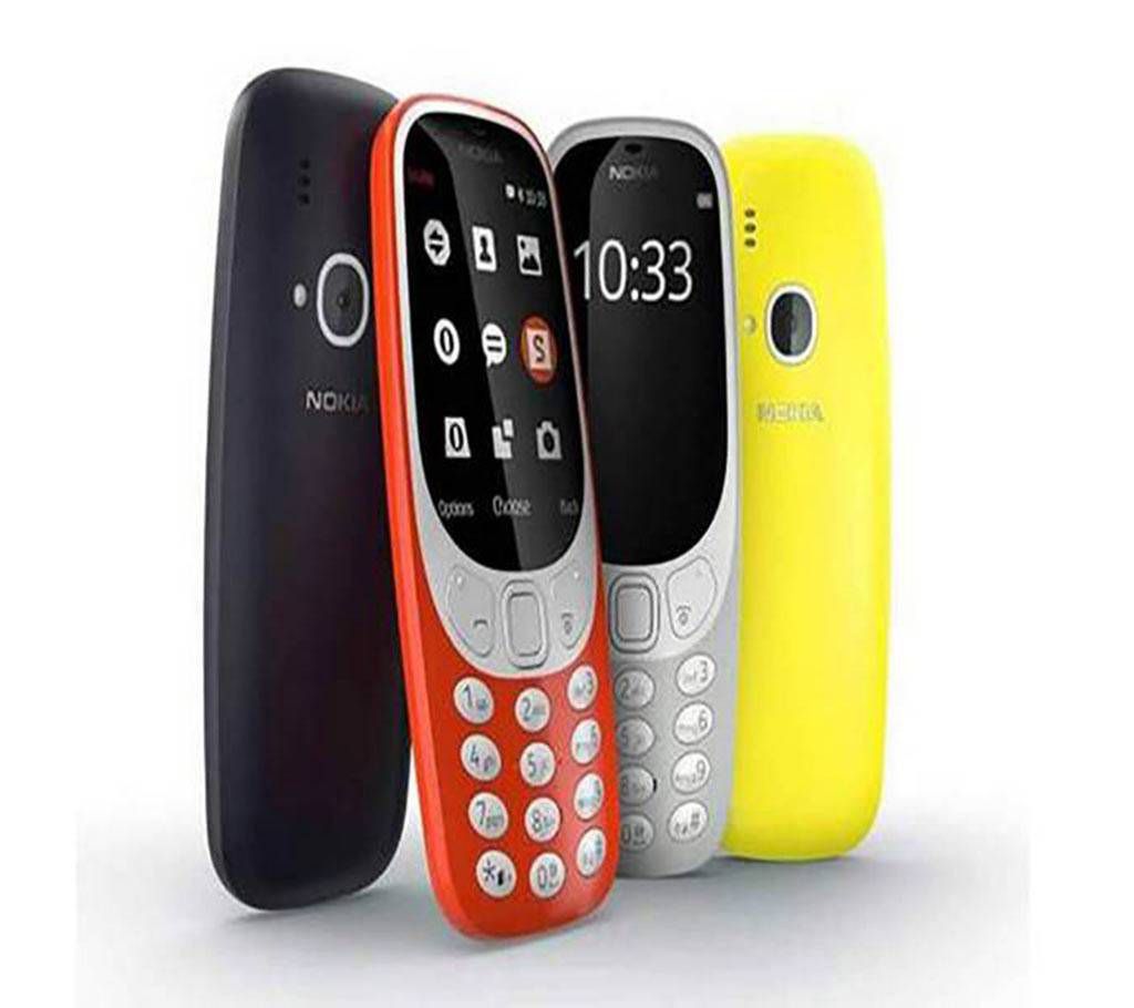 Nokia 3310 Mobile Phone - 2017 Yellow